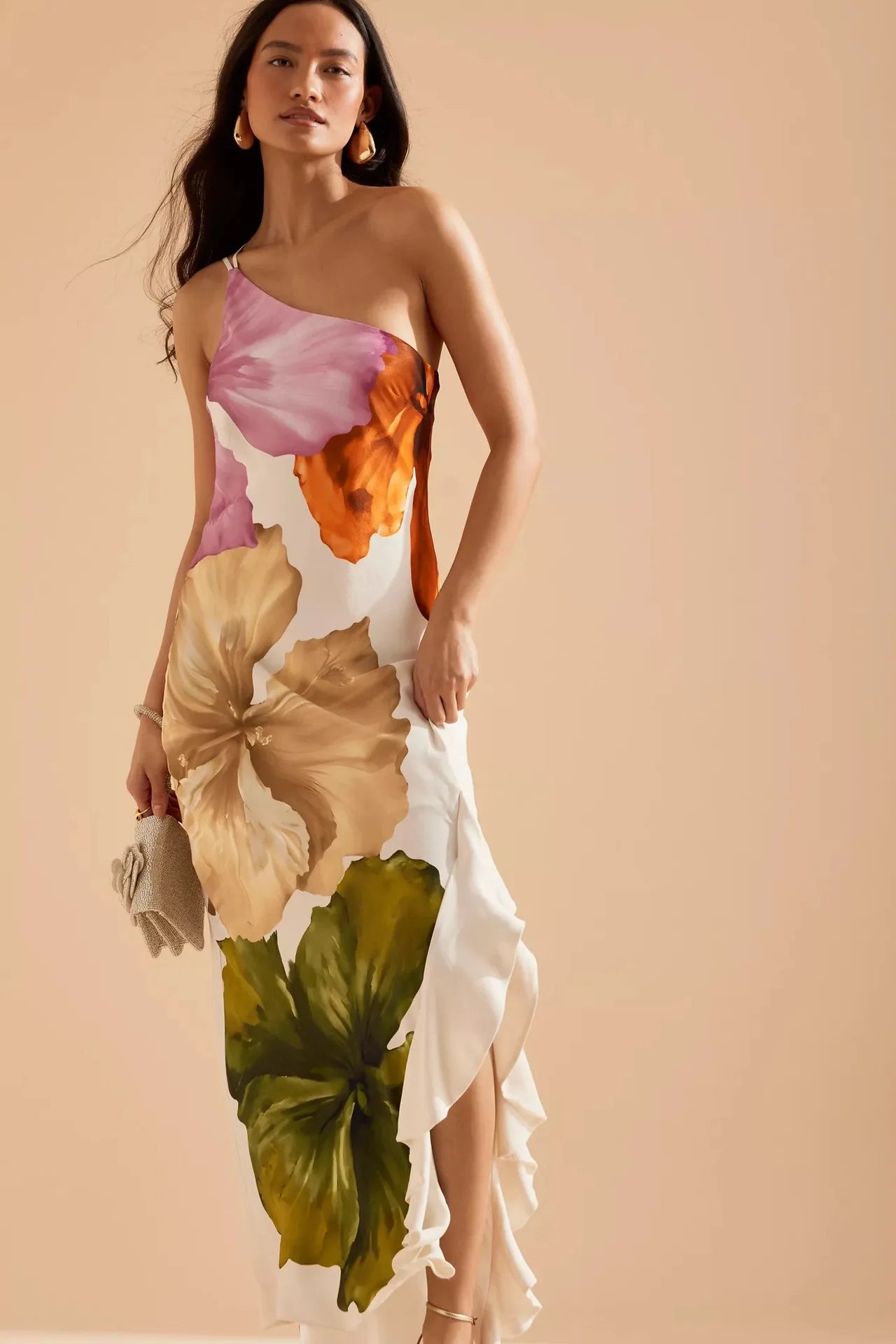 The Moana One-Shoulder Gown
