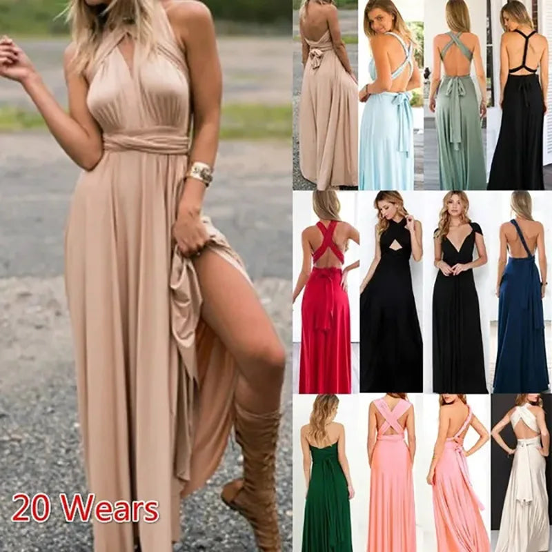 Moonlit Silk Maxi