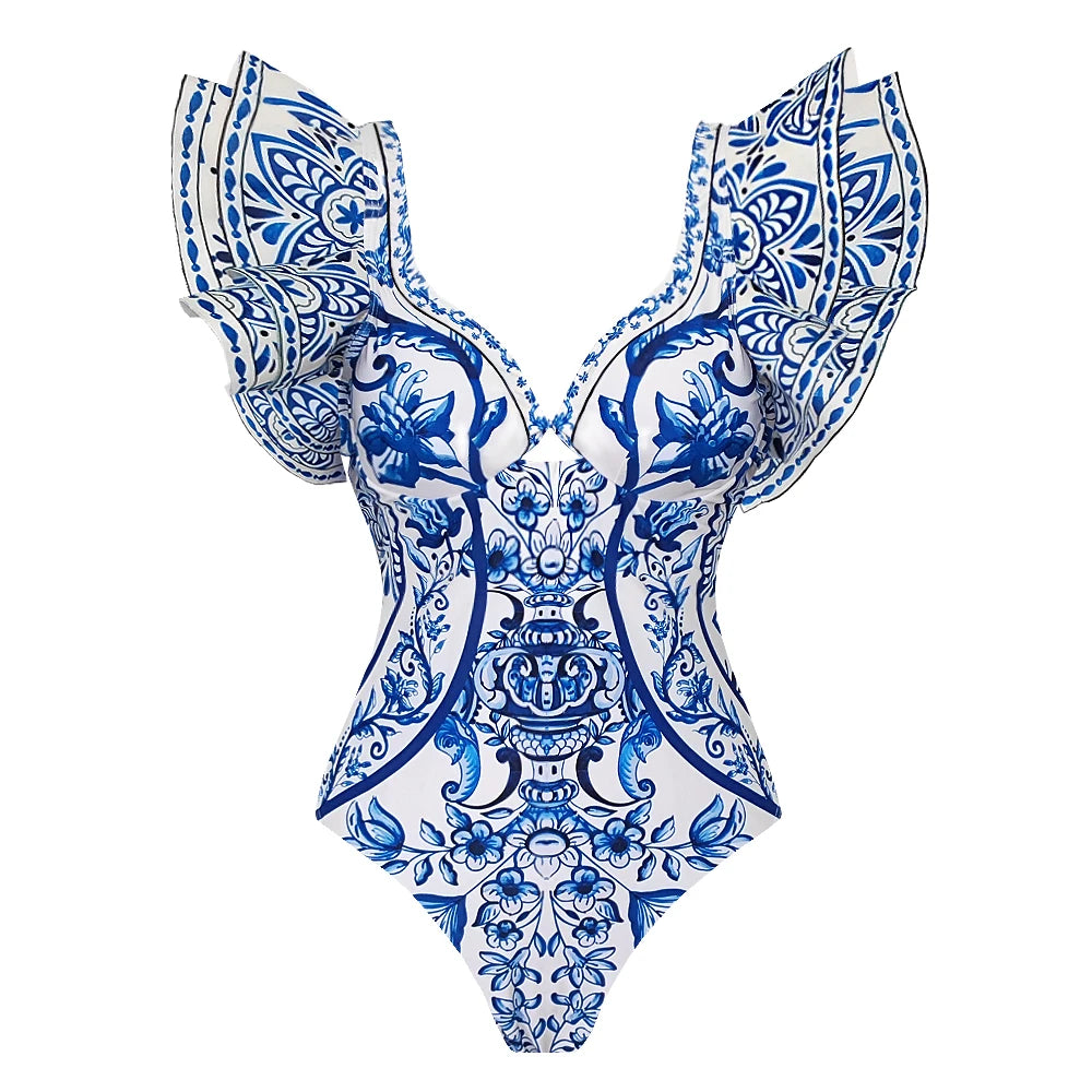 Bahama Ruffle Bikini and Skirt Sets