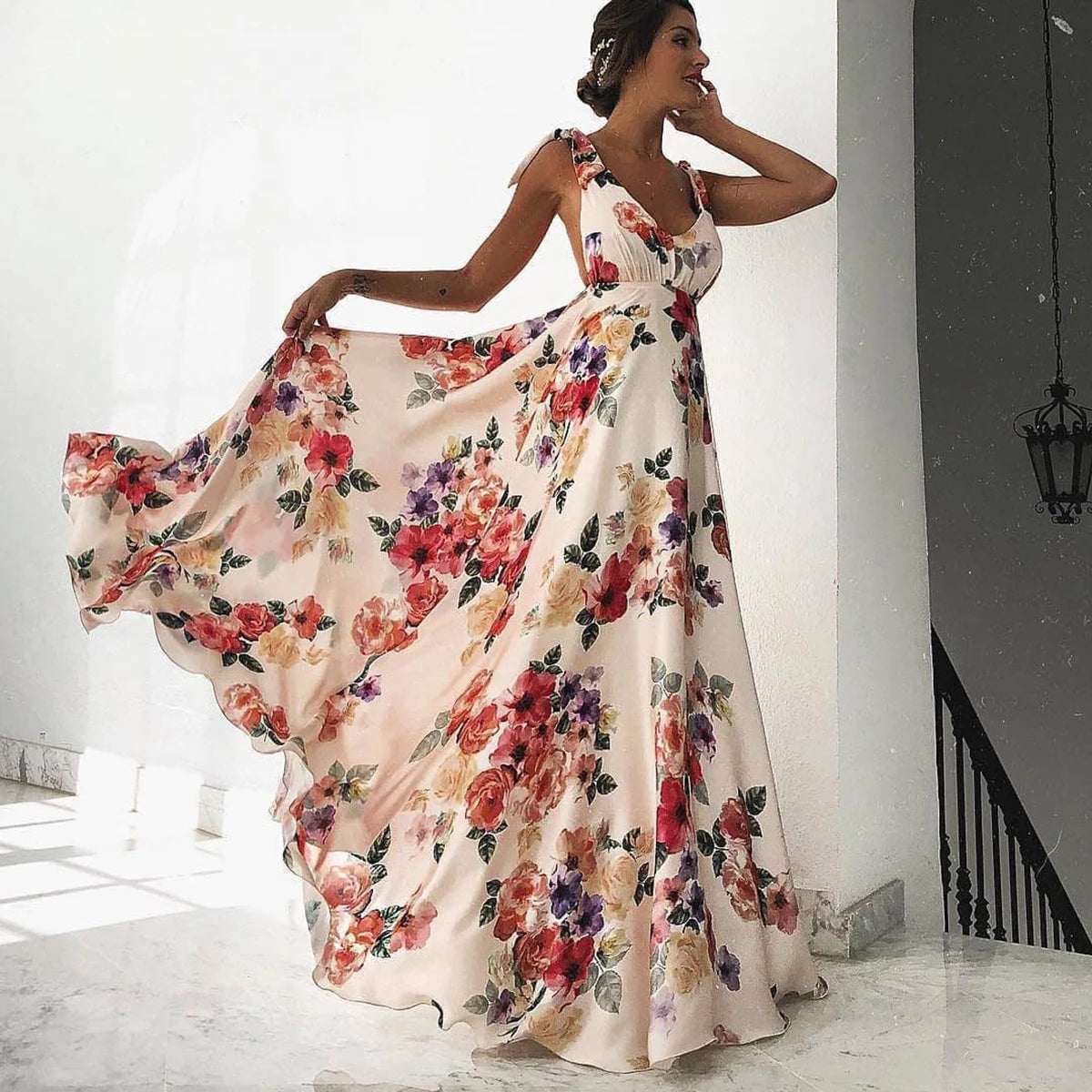 The Isla Bloom Maxi Dress