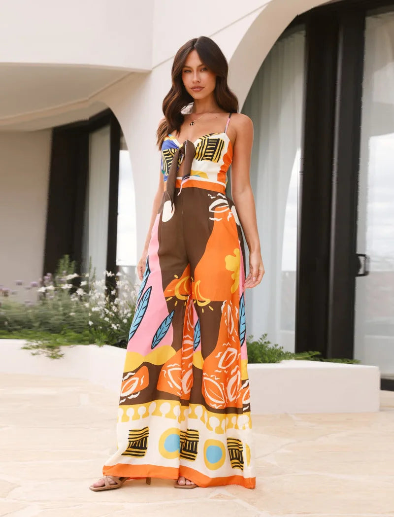 Isla Sol Boho Jumpsuit