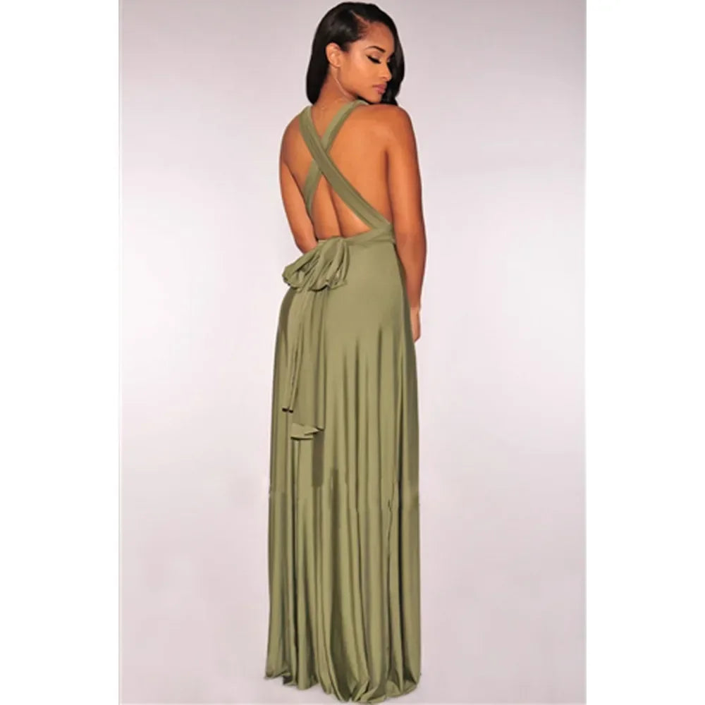 Moonlit Silk Maxi
