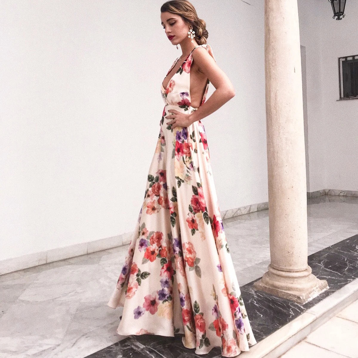 The Isla Bloom Maxi Dress