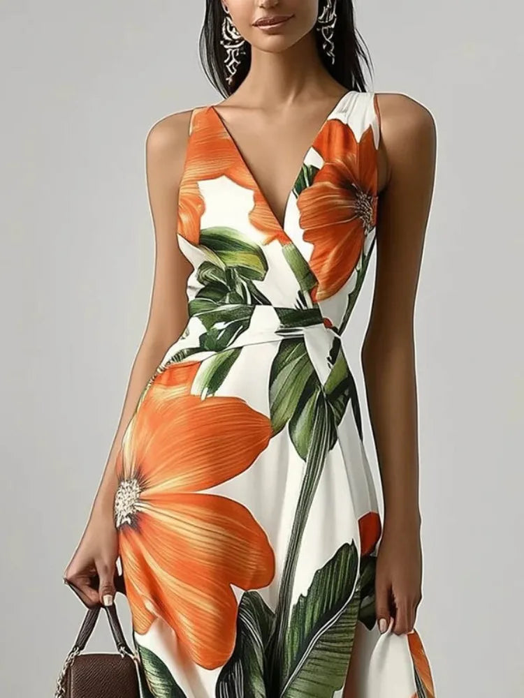Tropica Bloom Maxi Dress