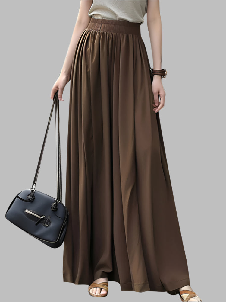 Driftwood Skies – Flowy Maxi Skirt