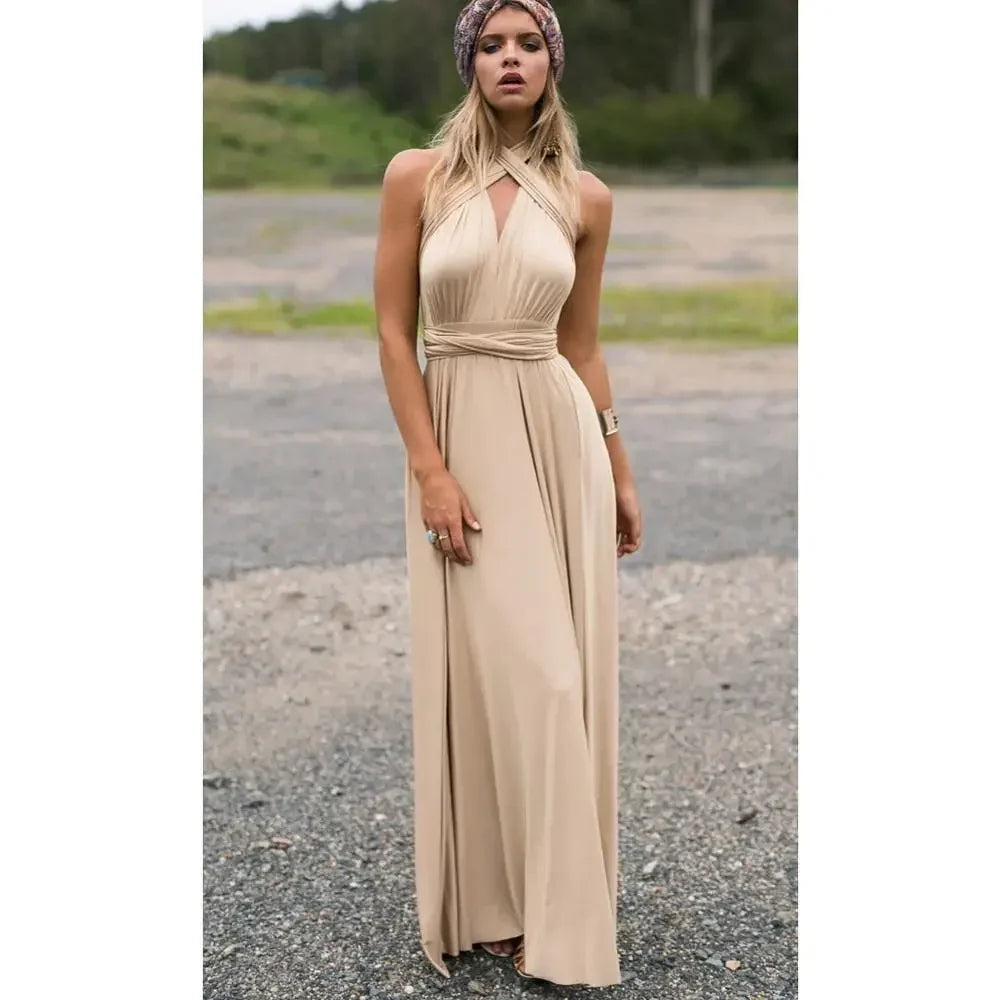 Moonlit Silk Maxi