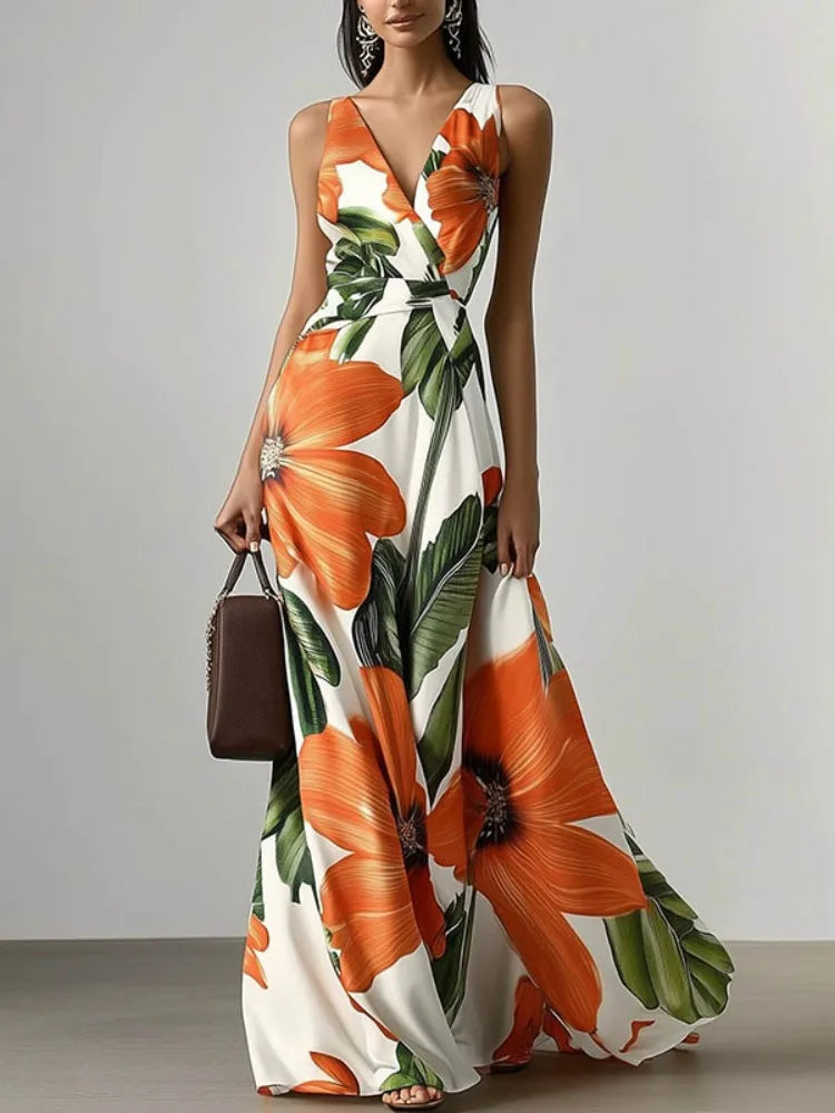 Tropica Bloom Maxi Dress