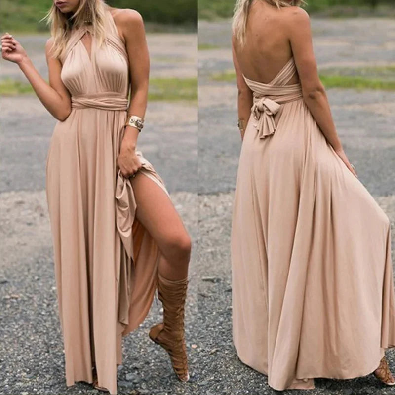 Moonlit Silk Maxi