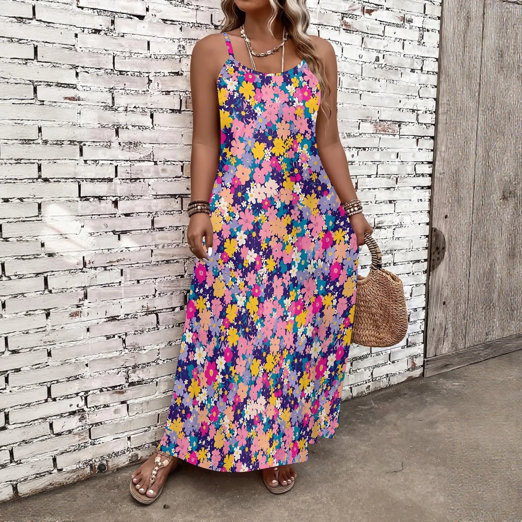 The Freya Floral Maxi Dress