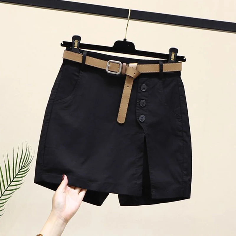 Harajuku Belted Shorts