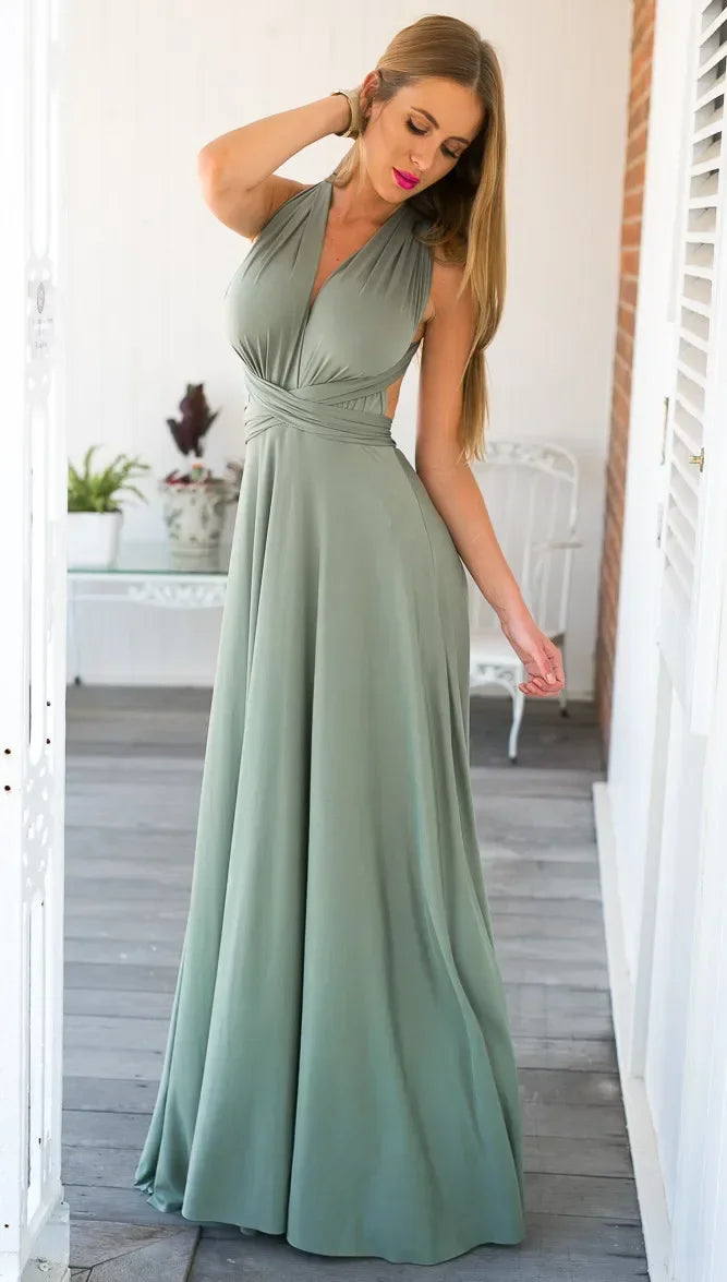 Moonlit Silk Maxi