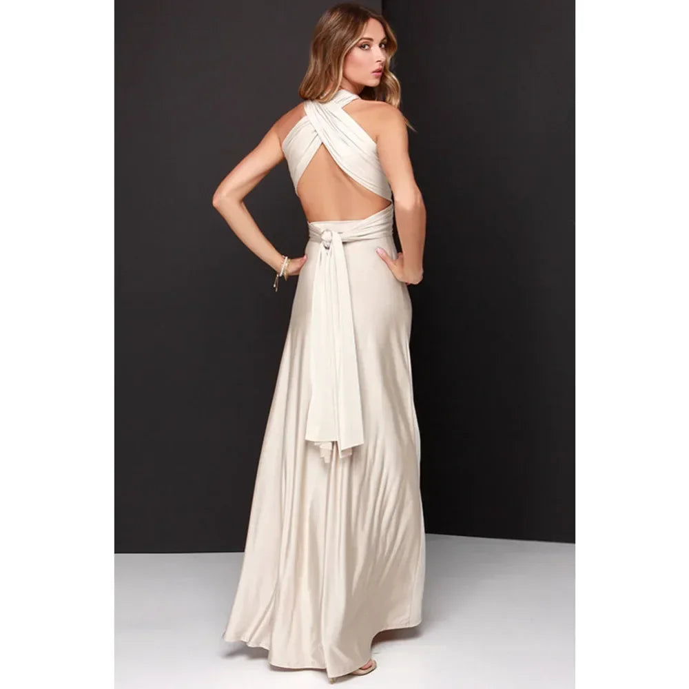 Moonlit Silk Maxi