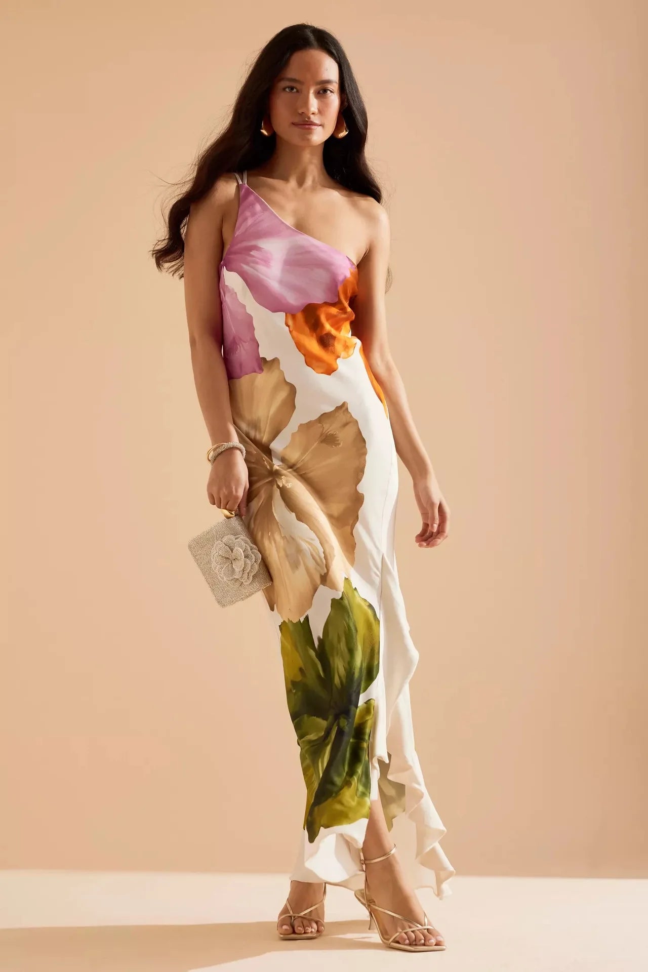 The Moana One-Shoulder Gown