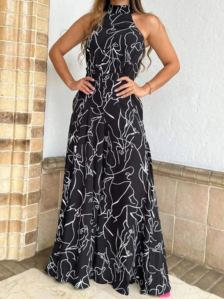 Élan Halter Jumpsuit