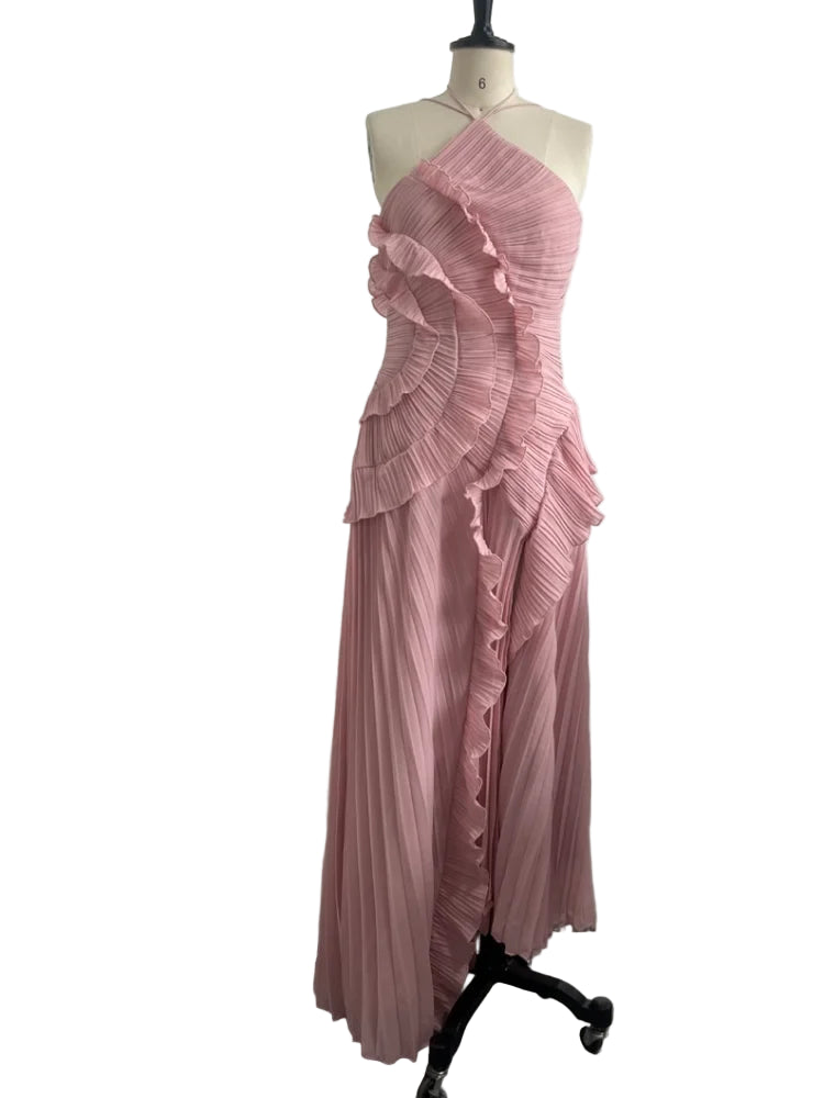 Lotus Edge Halter Maxi