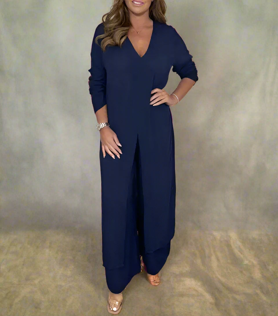 Kaïa Flow Set – Wide-Leg Two Piece