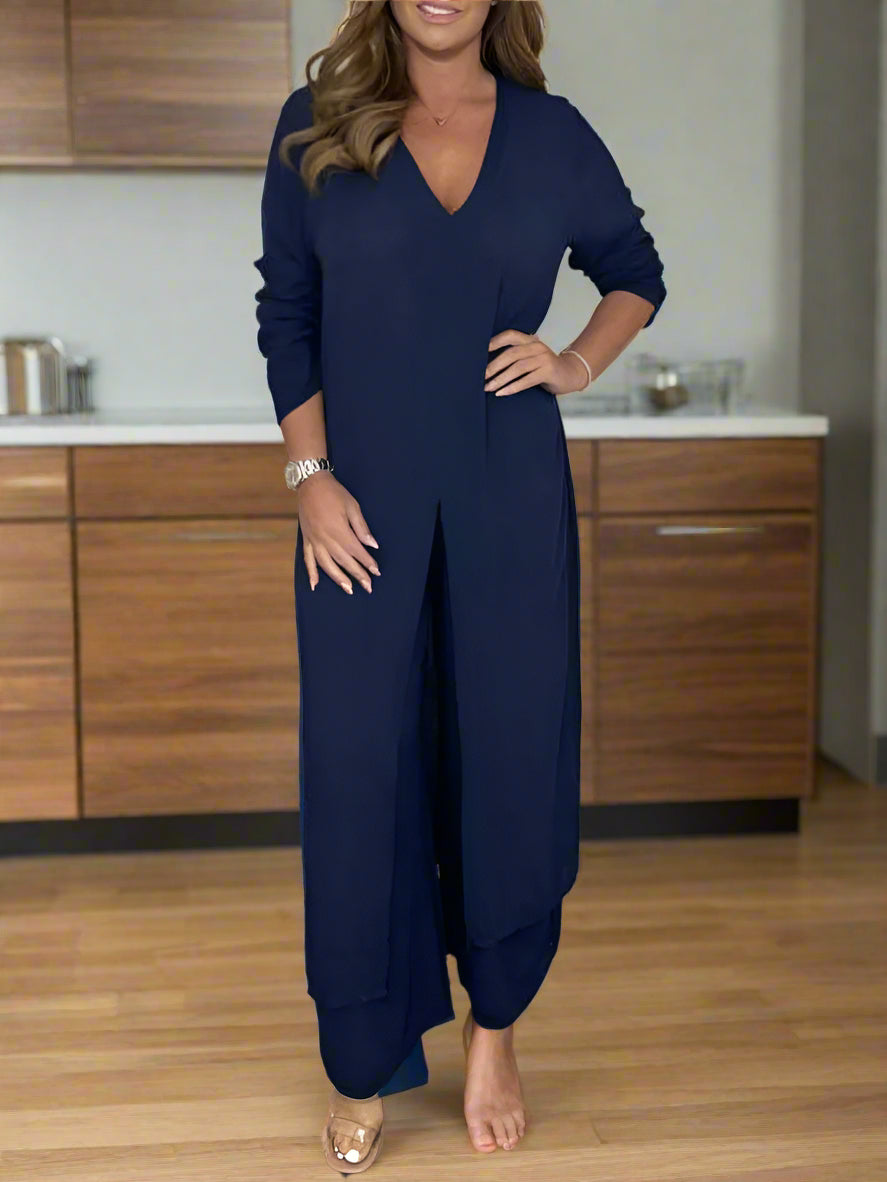 Kaïa Flow Set – Wide-Leg Two Piece