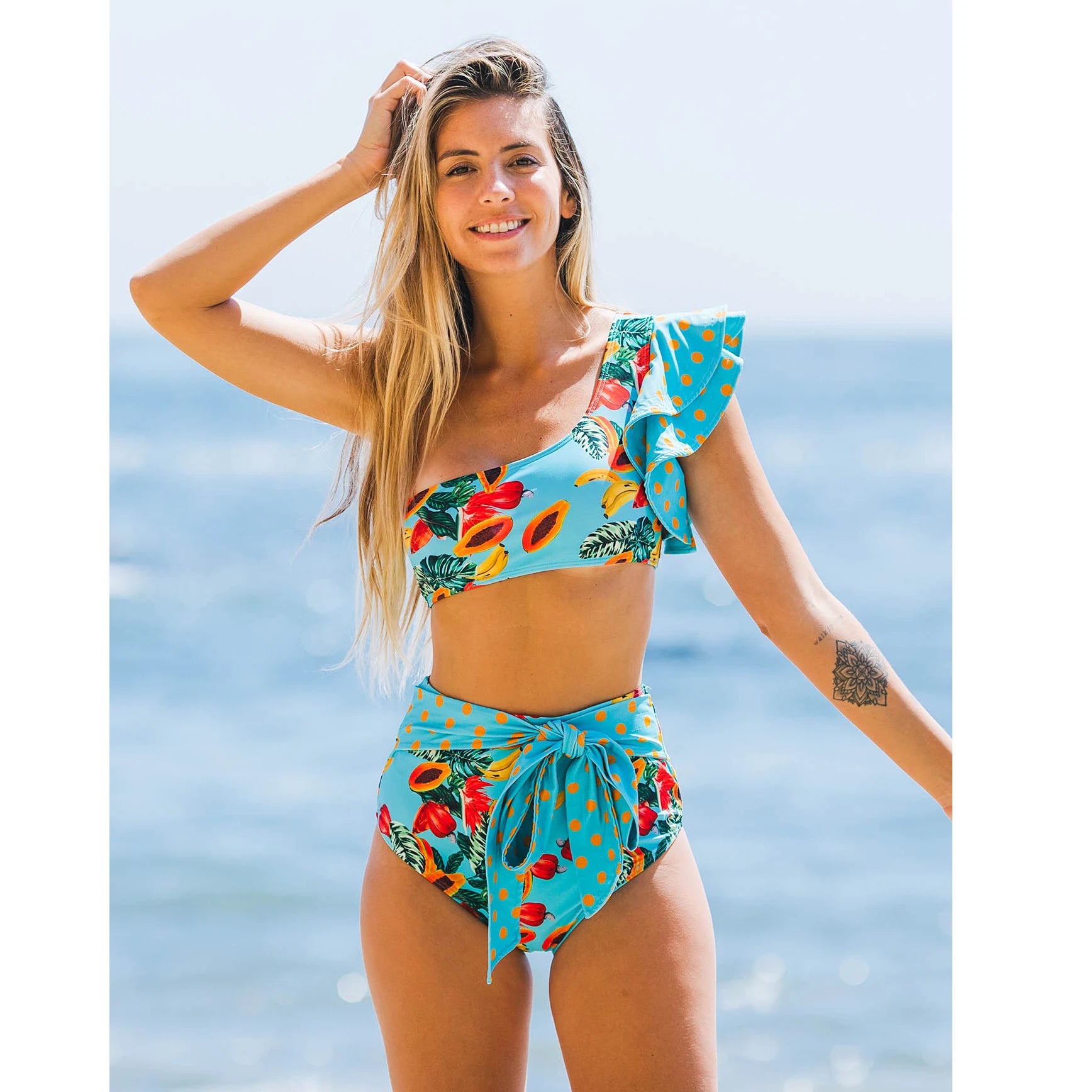 The Riviera Ruffle Bikini