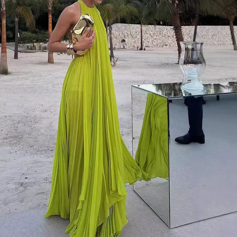 Lime Luxe Gown