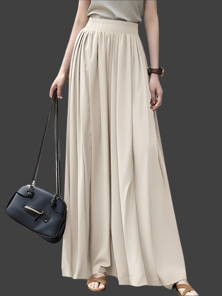 Driftwood Skies – Flowy Maxi Skirt